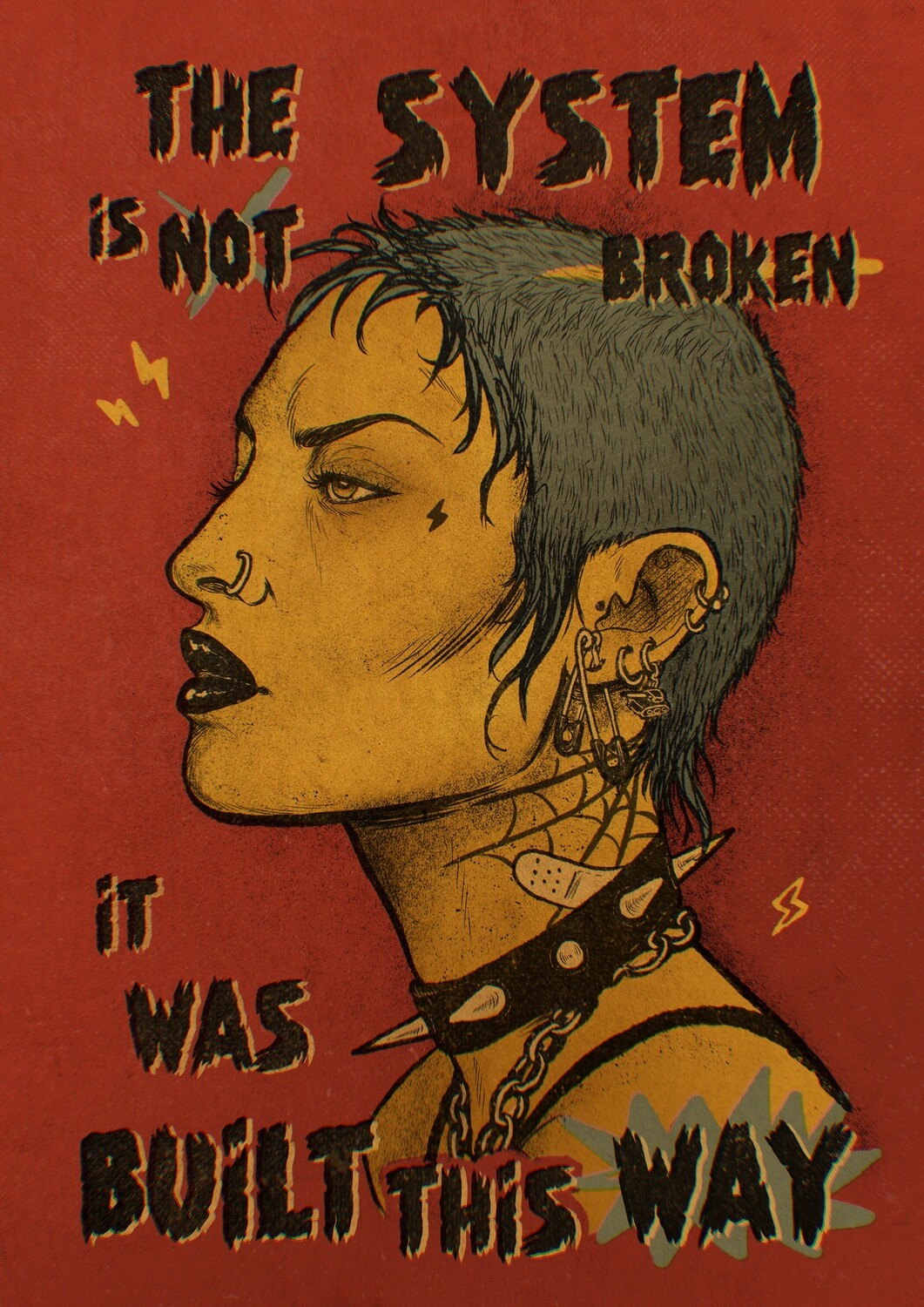 The system is not broken. It was built this way print