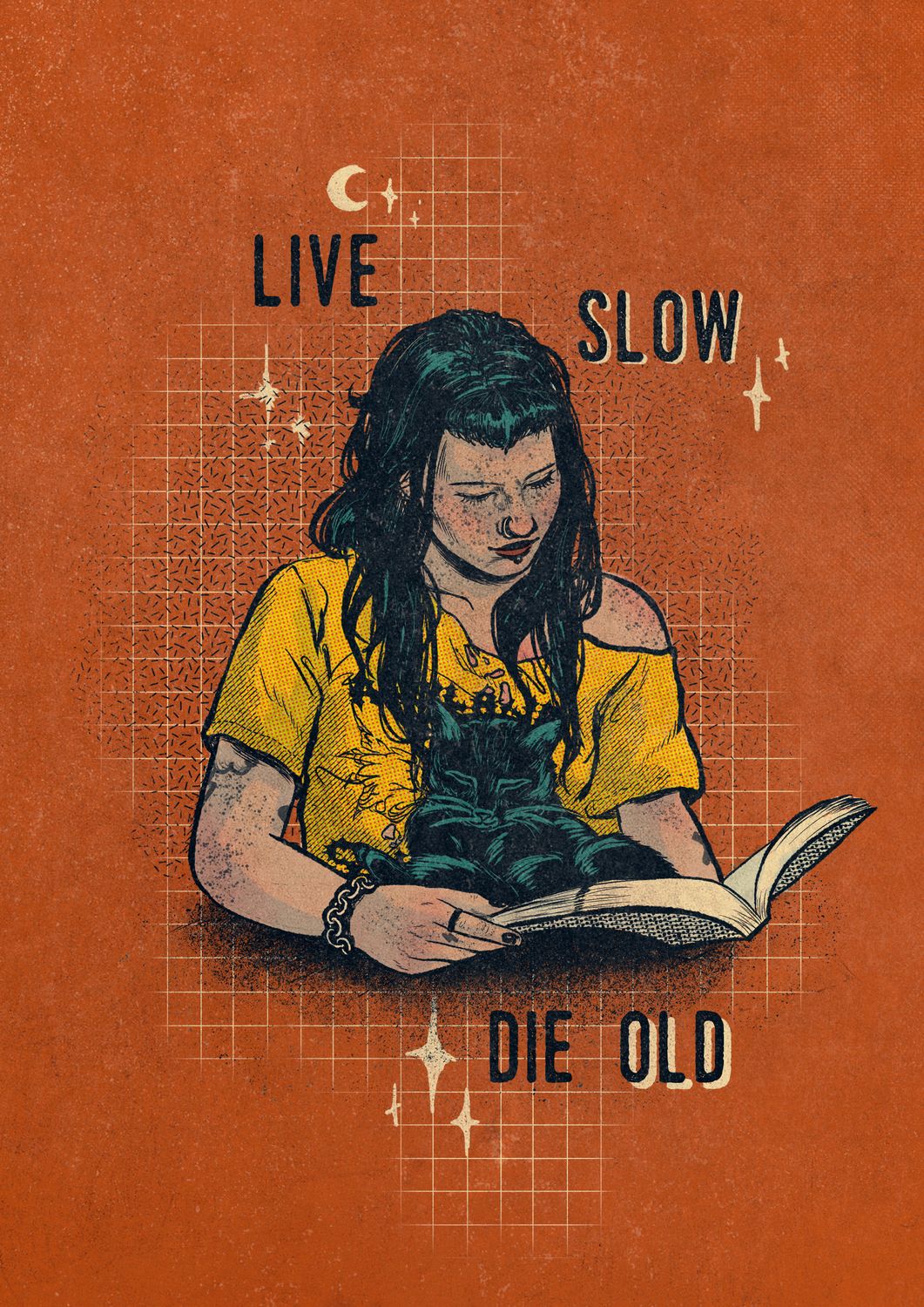 Live slow Die old