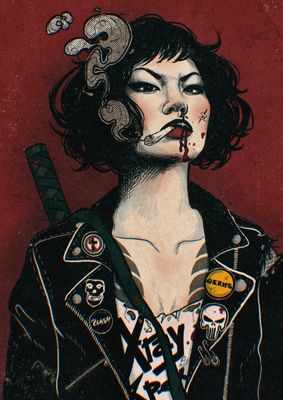 Saya Kuroki  print