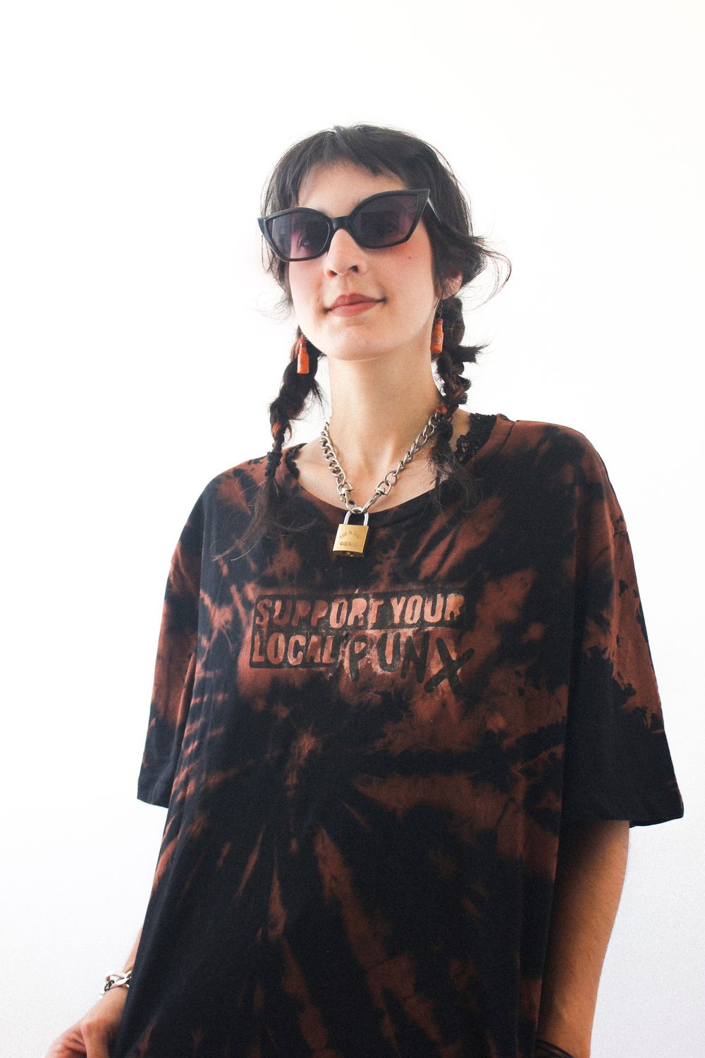 Support your local punx t-shirt