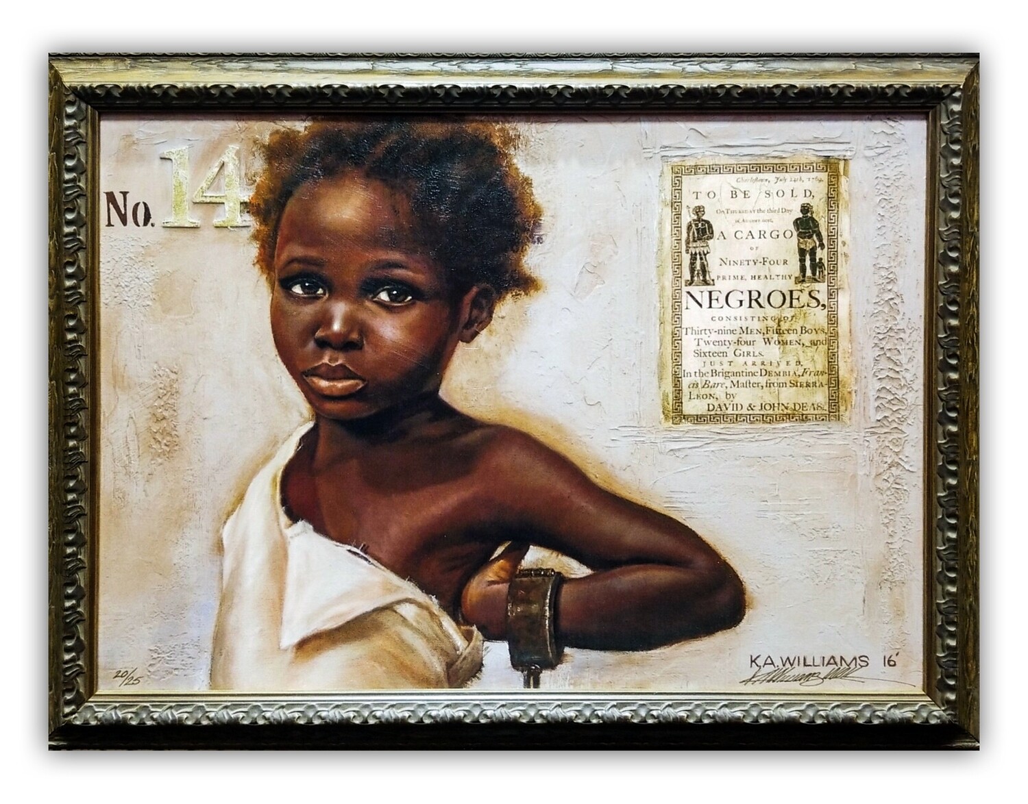 #14 (Framed Canvas)