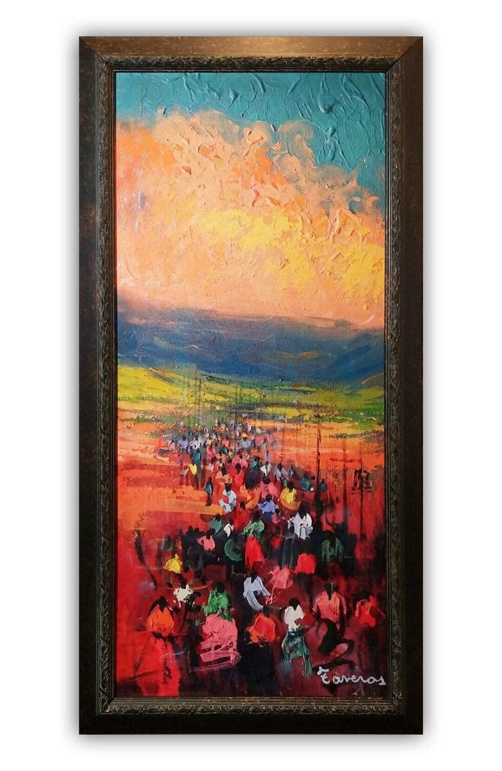It Takes a Villiage (Framed Canvas)