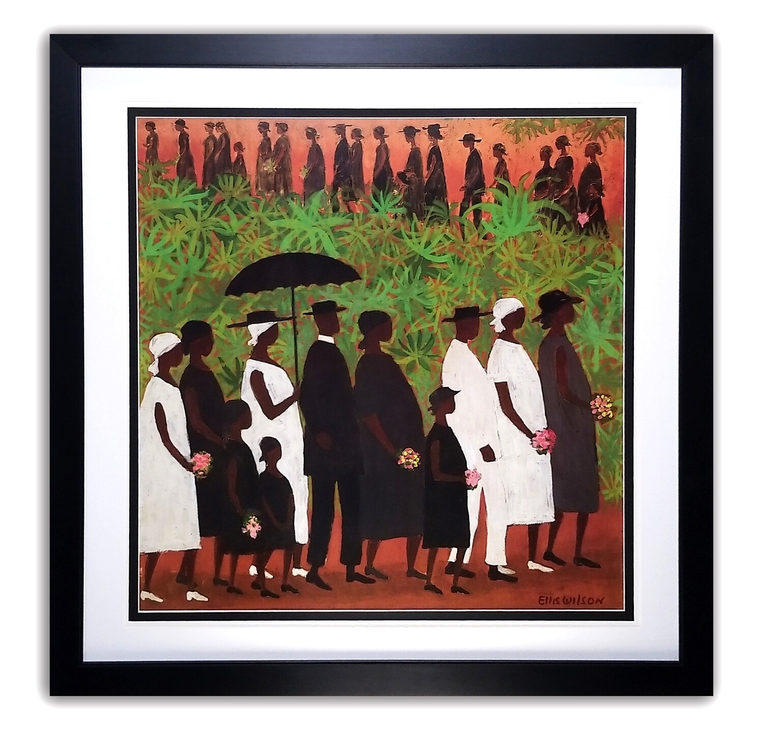The Funeral Procession (framed)