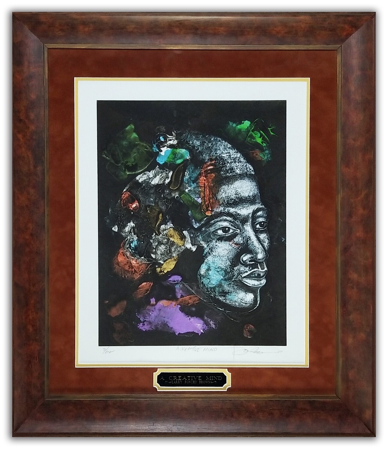 A Creative Mind (framed)