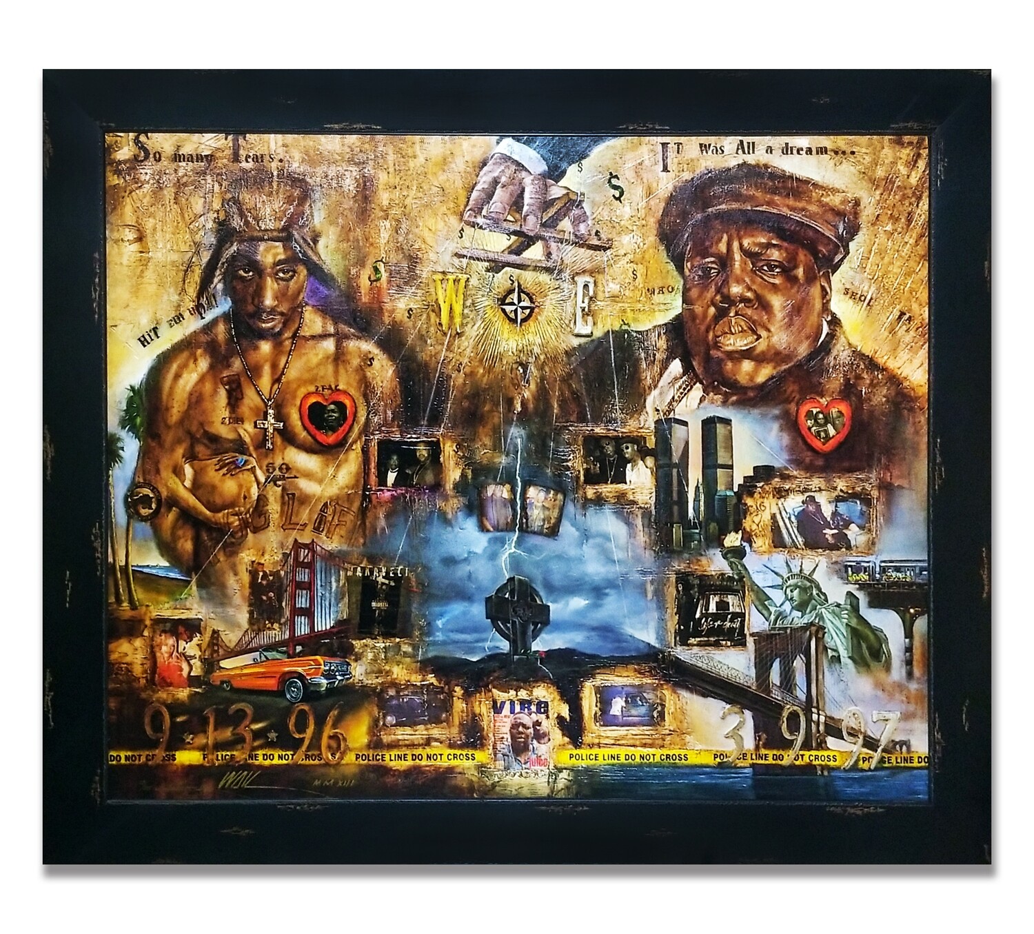Divide &amp; Conquer. (Framed)