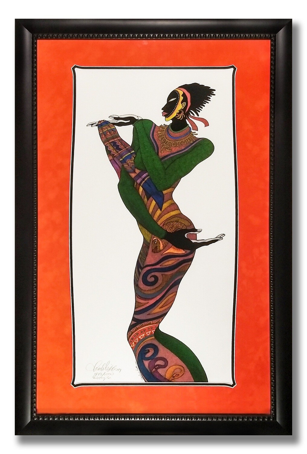 Ebony 6 (Framed)