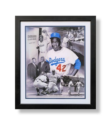 Jackie Robinson (framed)