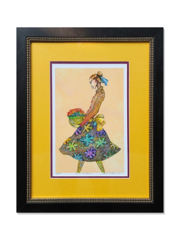 Girl with daisies (Framed) Girl with daisies (Framed)