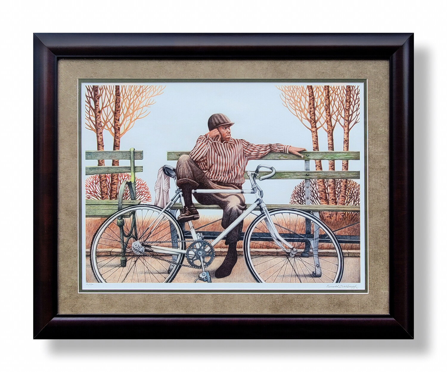 The Bicycle (framed)