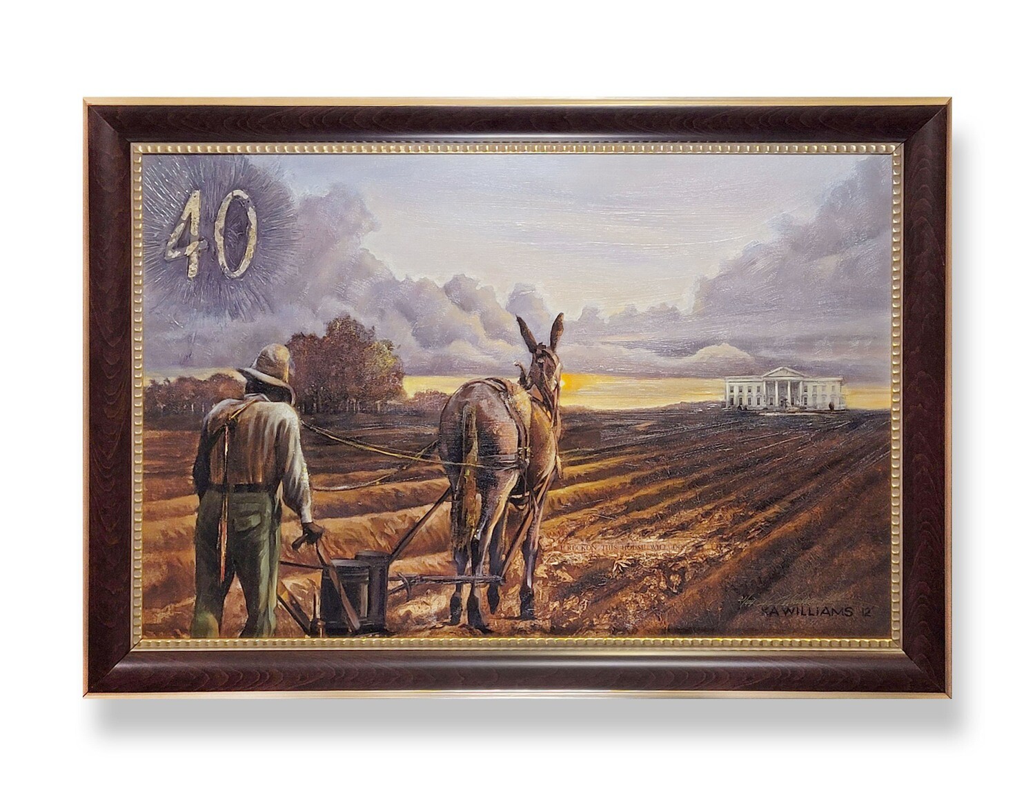 40 Acres - This House Will Do (Framed)