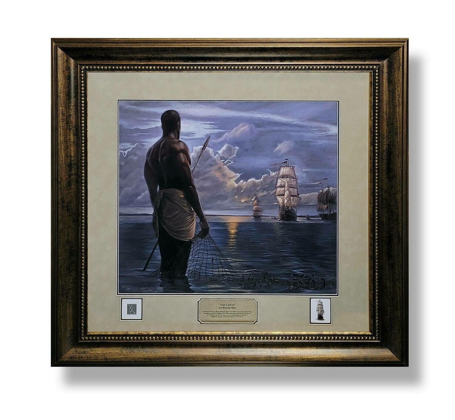 THE CATCH (Framed)