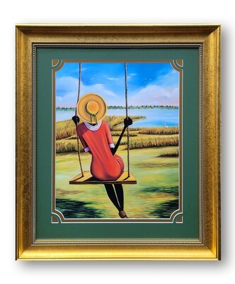 Waiting for a Push (Framed)