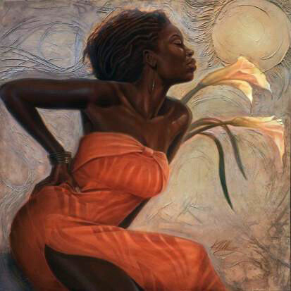 Natural Woman Series &quot;African Lillies&quot;