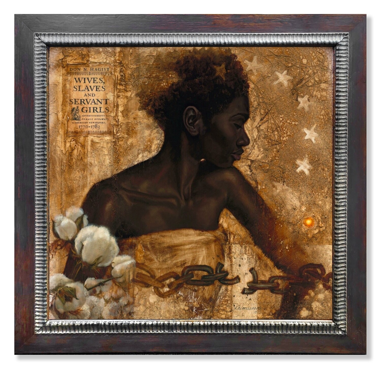 NOT YOURS (Framed Canvas)