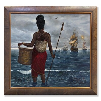 THE GATHERER (Framed Canvas)