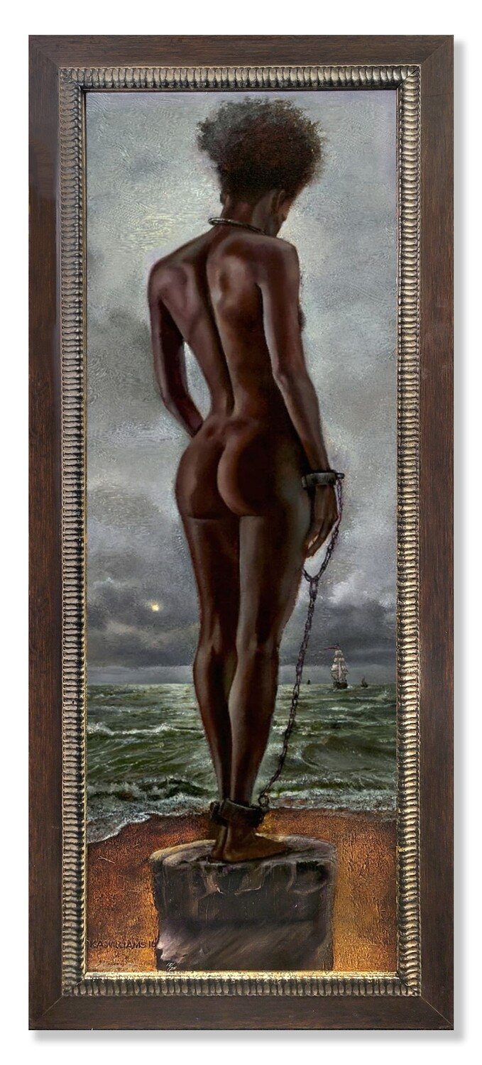Stolen Treasure (Framed Canvas)