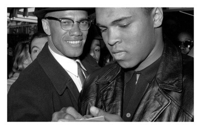 Muhammad Ali and Malcolm X