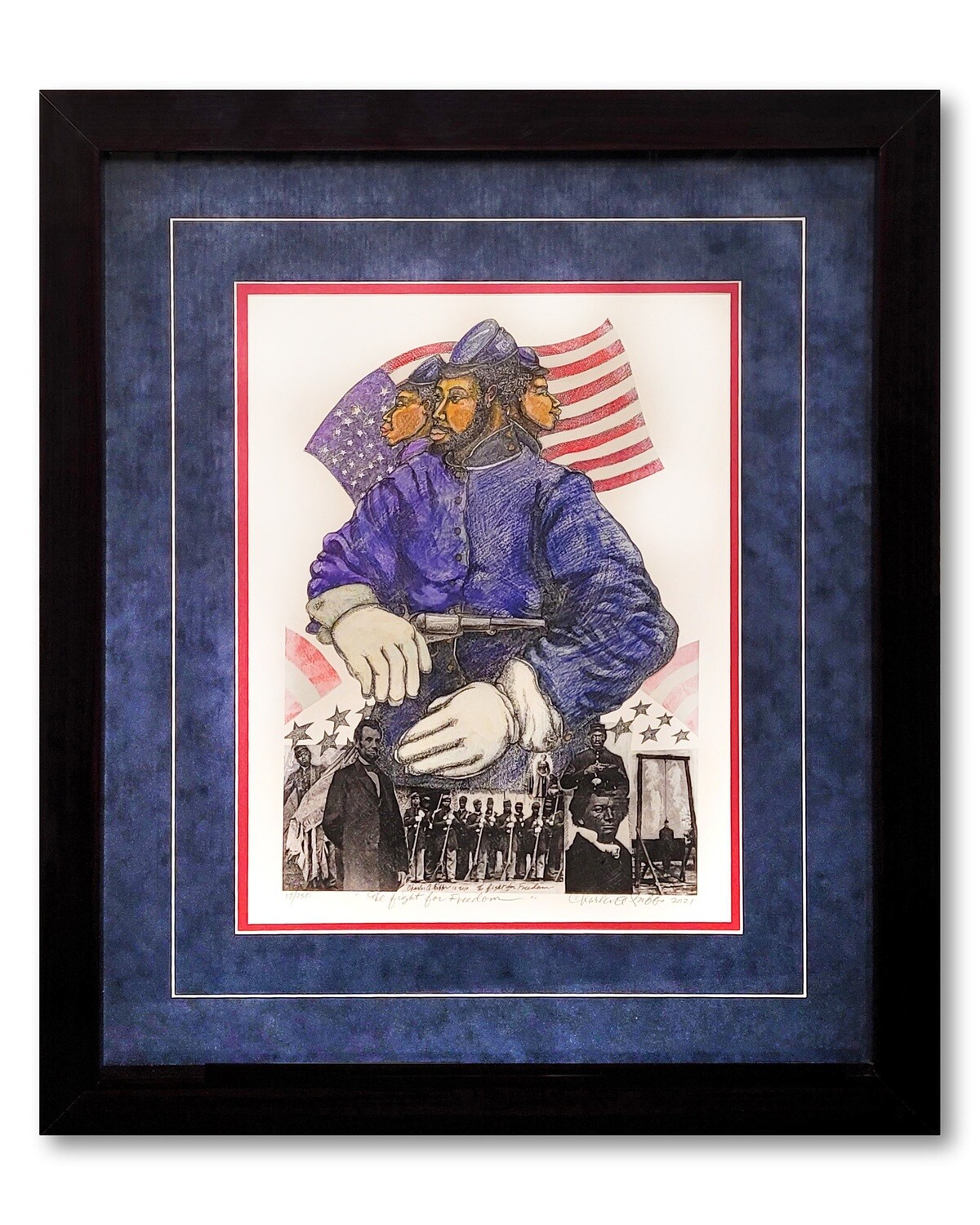 Fight For Freedom (Framed)