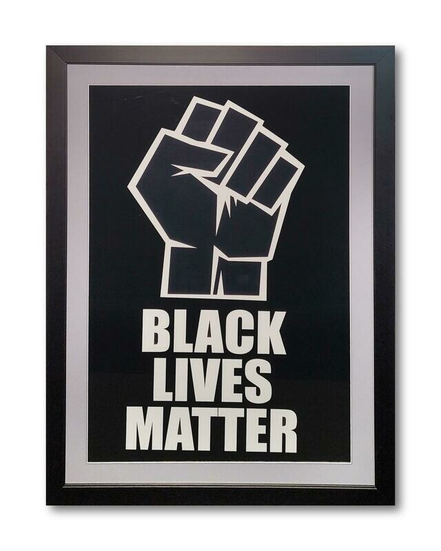 Black Lives Matter (framed)
