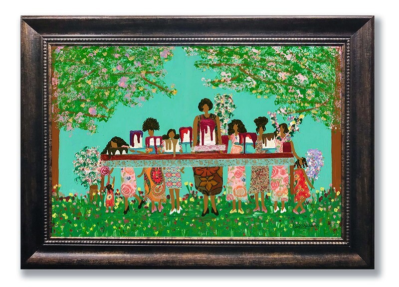 Mama Lucy's Bake Sale (Original Framed)