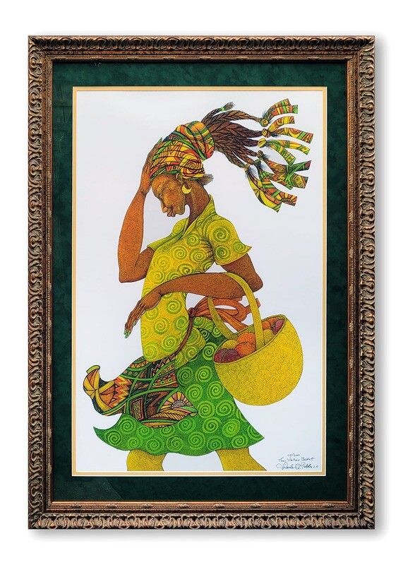 The Yellow Basket (Framed) The Yellow Basket (Framed)