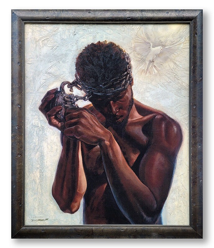 Emancipated - Free Your Mind (Framed Canvas)