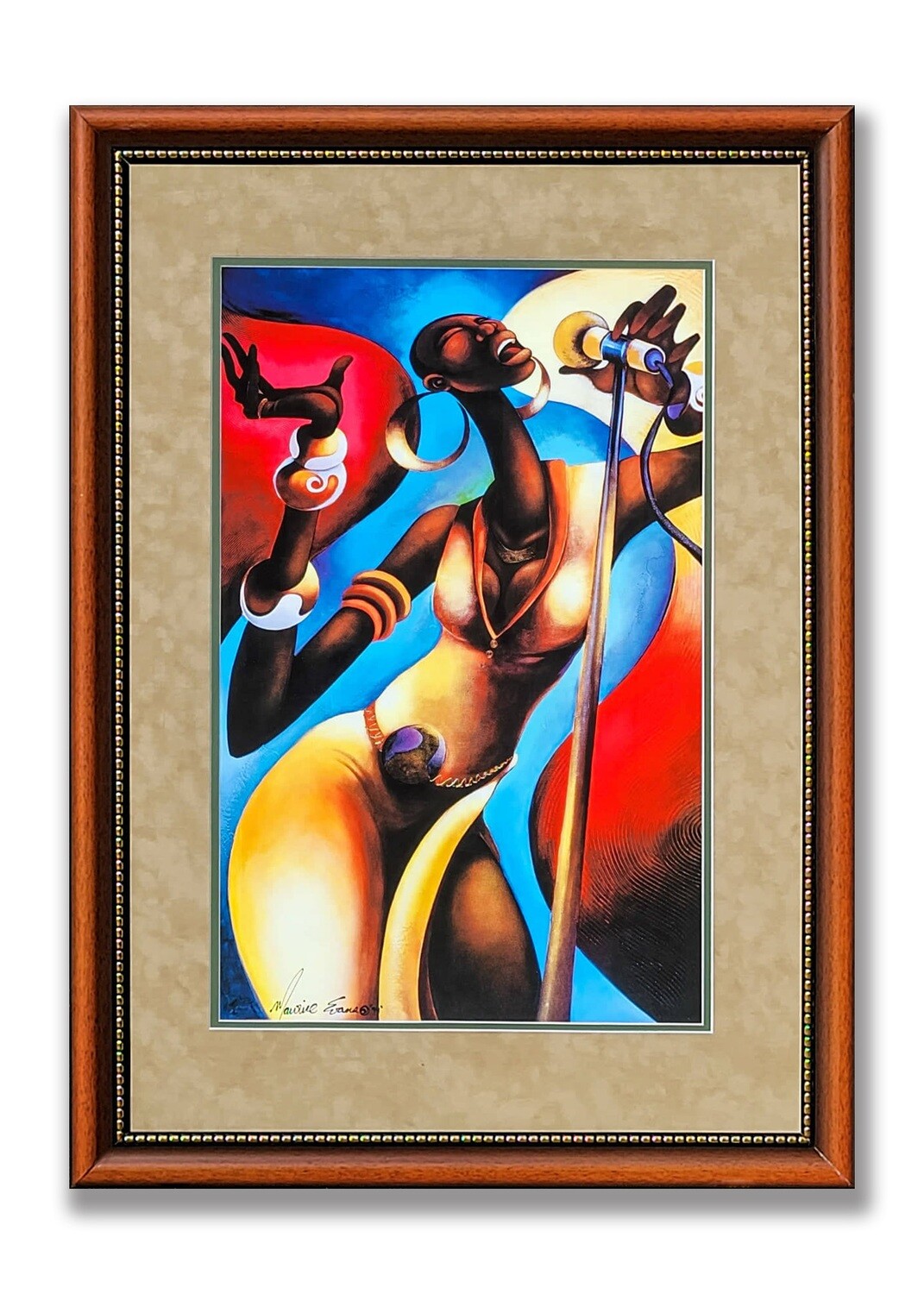 The Songstress (framed)