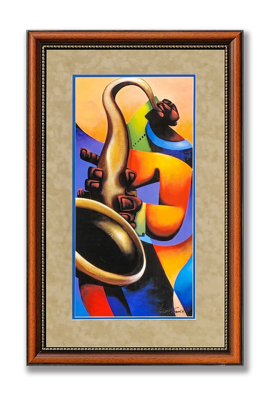 Mo Sax (framed)