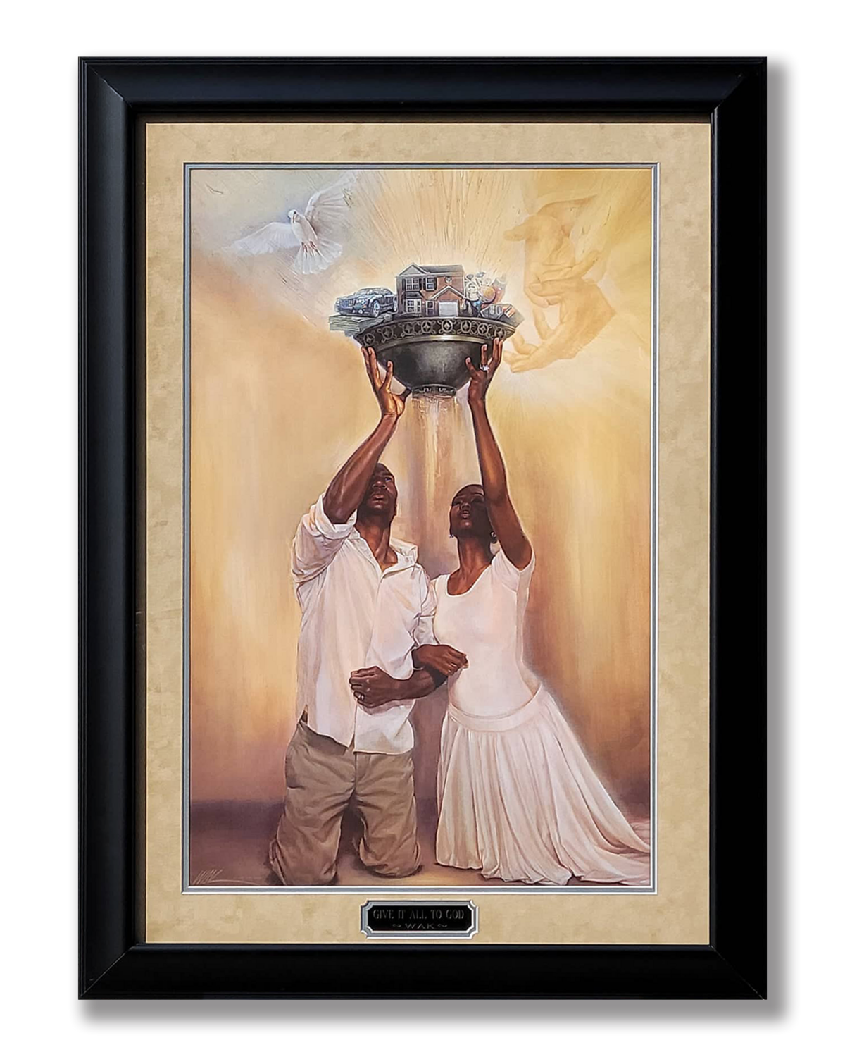 Give It All To God (framed)