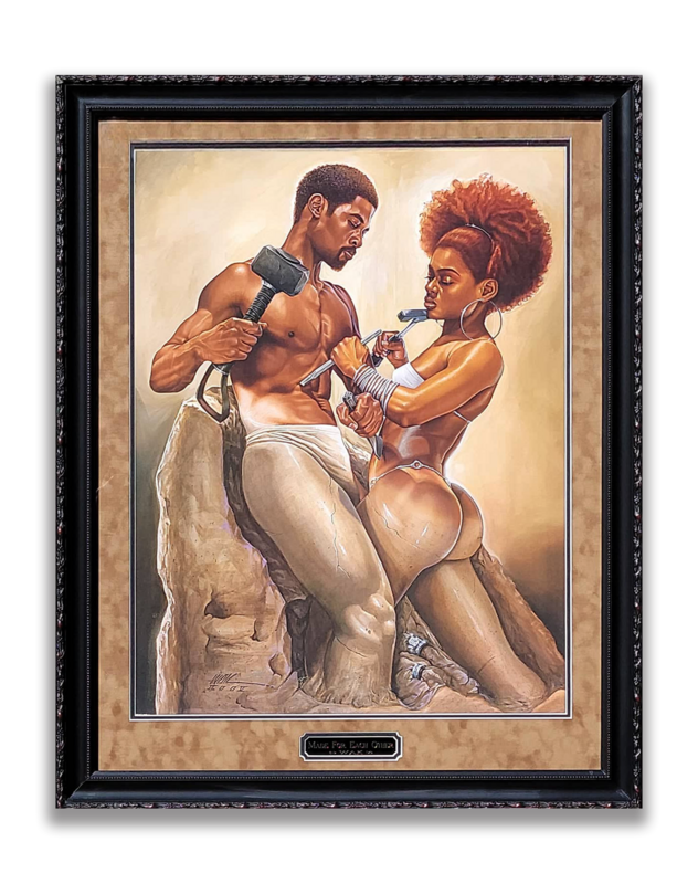 Made For Each Other  (framed)