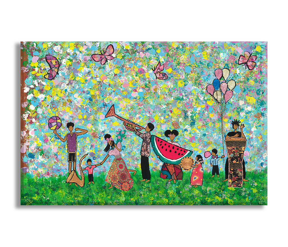&quot;Children of Zion&quot;(canvas)