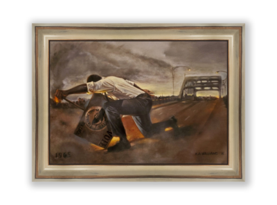 FORWARD TO SELMA (Framed Canvas)