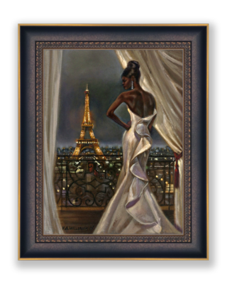 Parlaying in Paris (Framed Canvas)