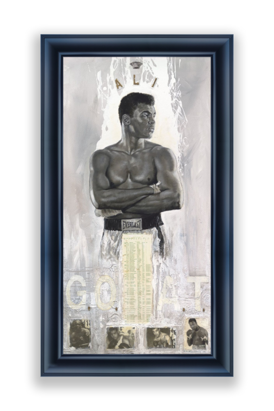 ALI- PLATINUM (Framed Canvas)