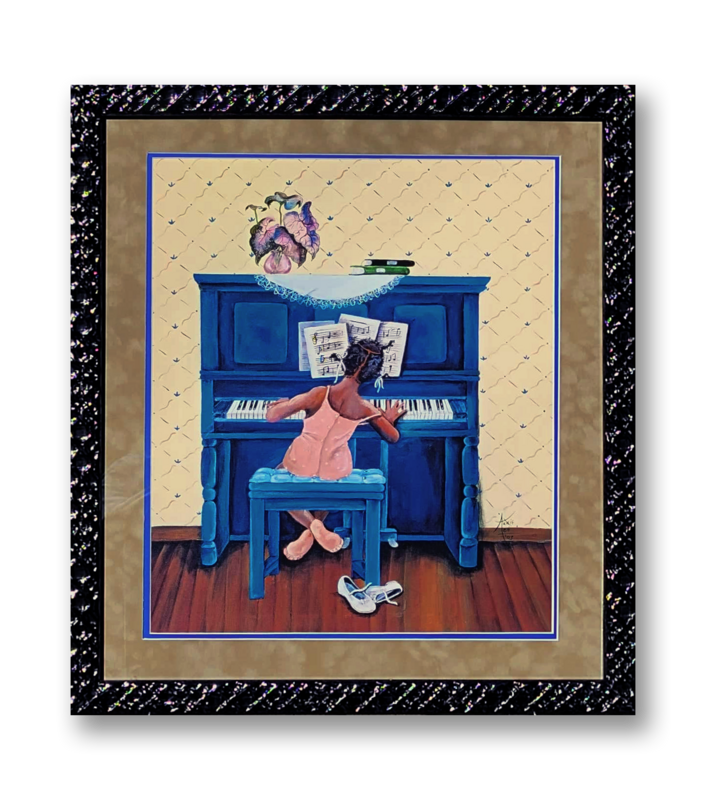 Rhapsody In A Minor (framed)