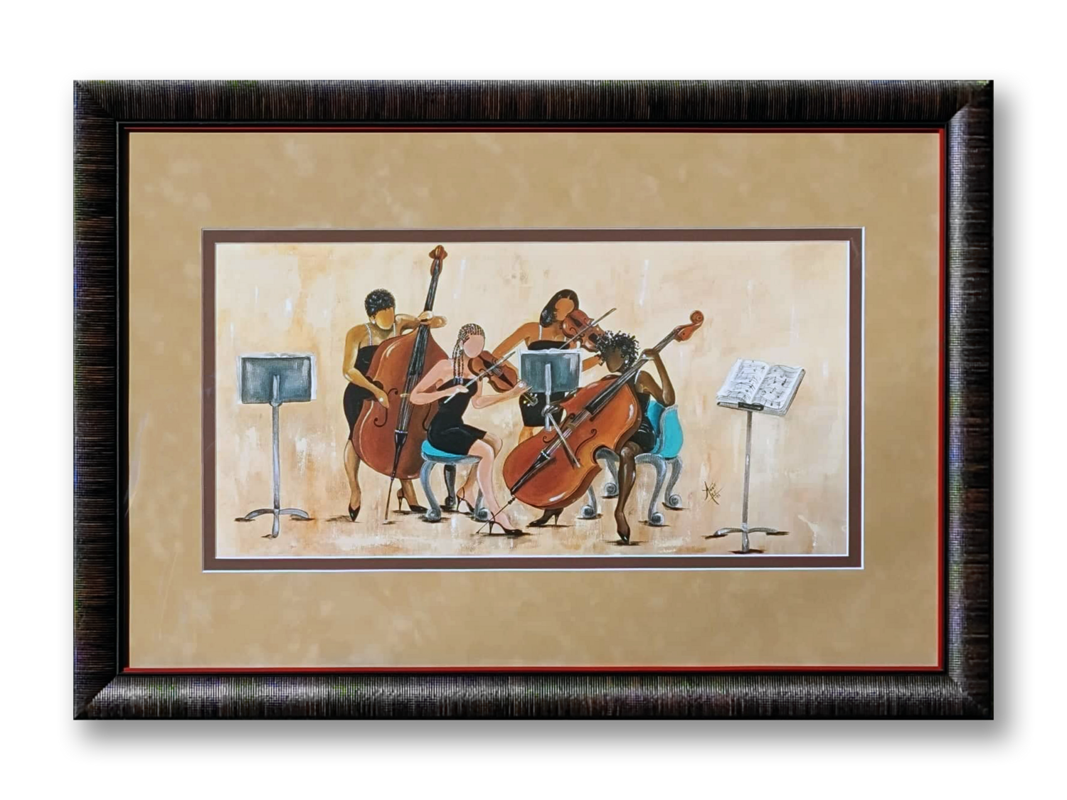 On Q (framed)