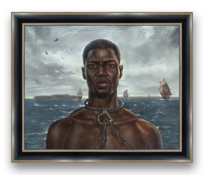 STOLEN KING (Framed Canvas)