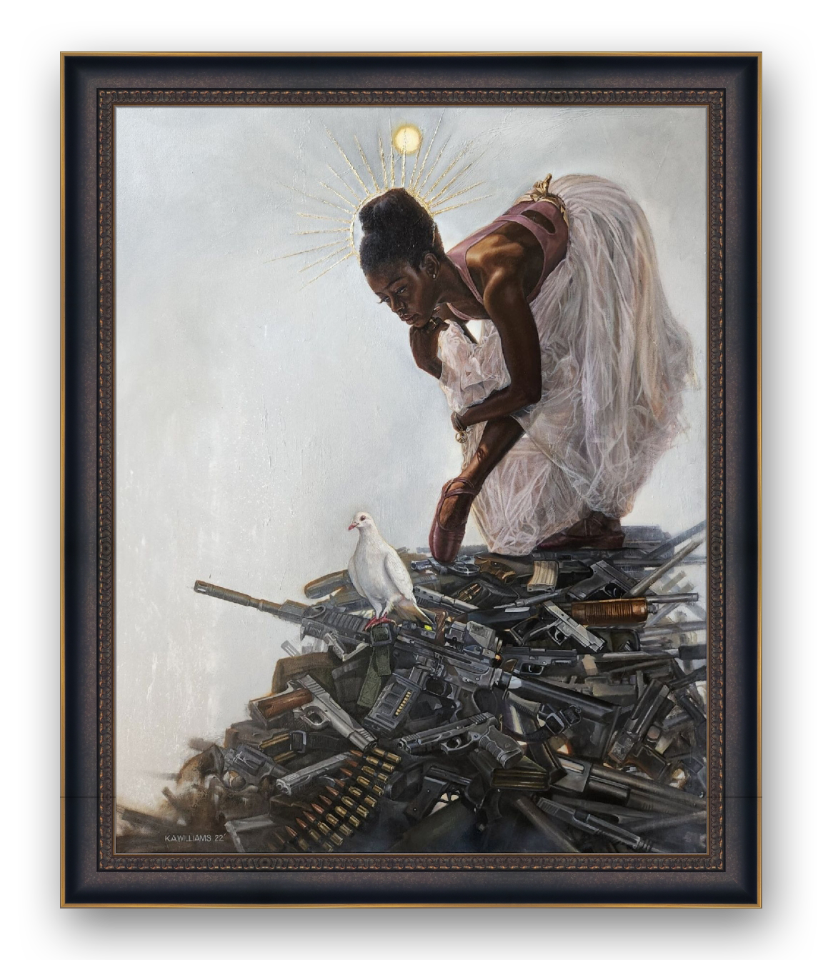PEACE (Framed Canvas)