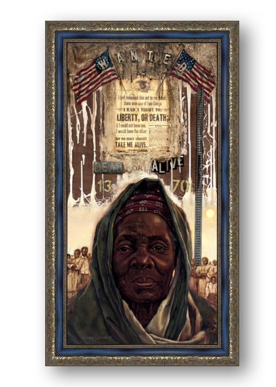 Harriet The Emancipator (Framed Canvas)