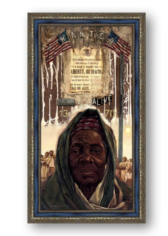 Harriet The Emancipator (Framed Canvas)