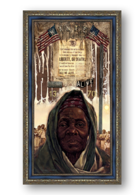 Harriet The Emancipator (Framed Canvas)