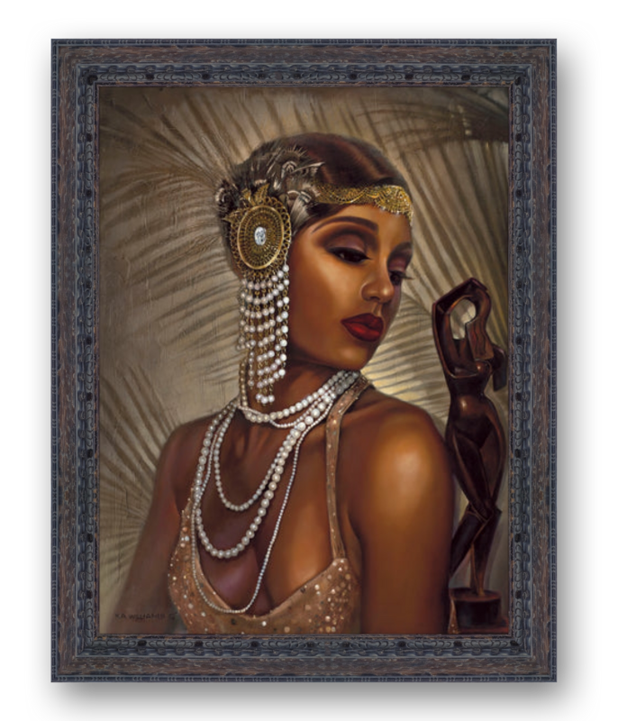 Copper Colored (Framed Canvas)