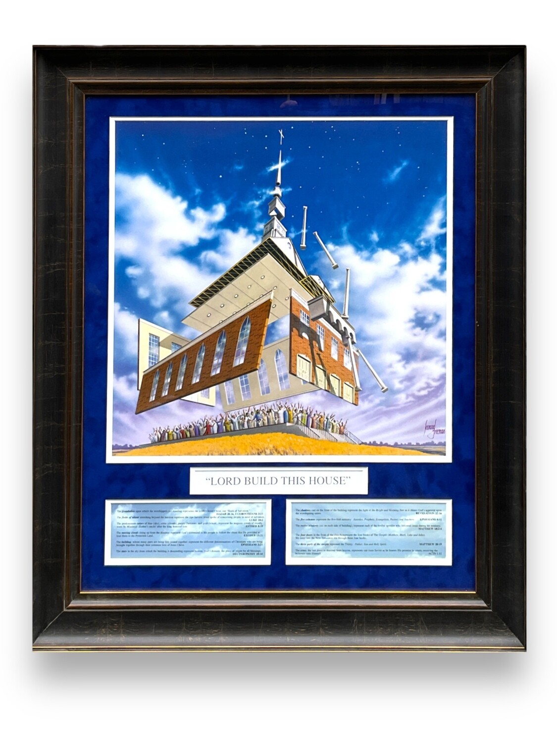 Lord, build this house  (framed)