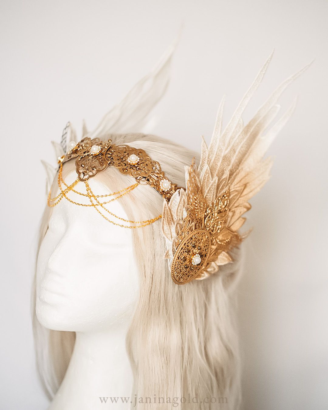 Golden Valkyrie Crown