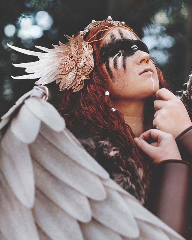 Golden Valkyrie Crown