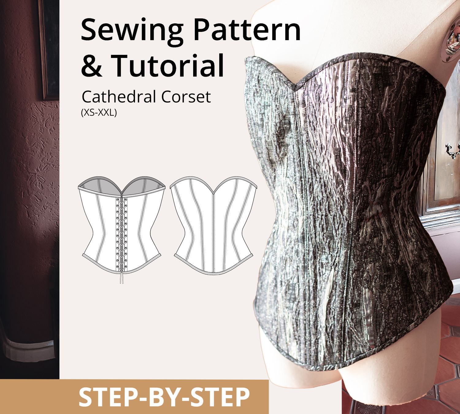 Corset Sewing Pattern PDF
