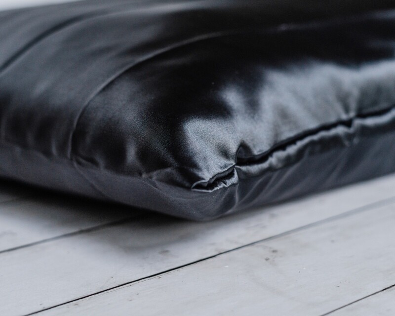 Satin Pillowcase-Black