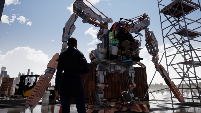 Matrix APU Mech Walker