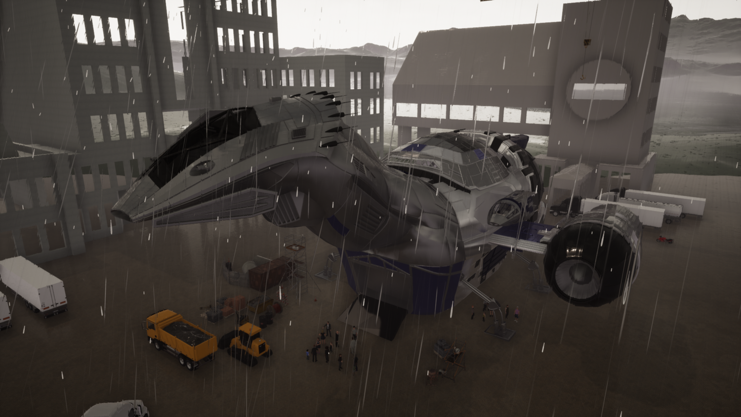 Serenity, a Firefly Class Spaceship