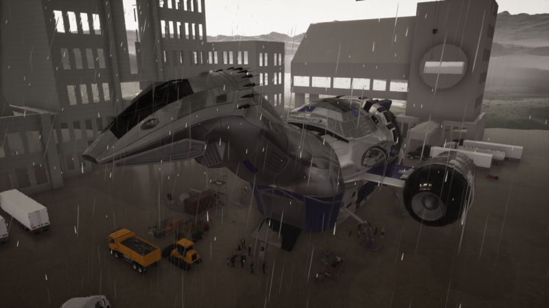 Serenity, a Firefly Class Spaceship